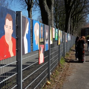 Die Porträts bekommen&nbsp;Ausgang